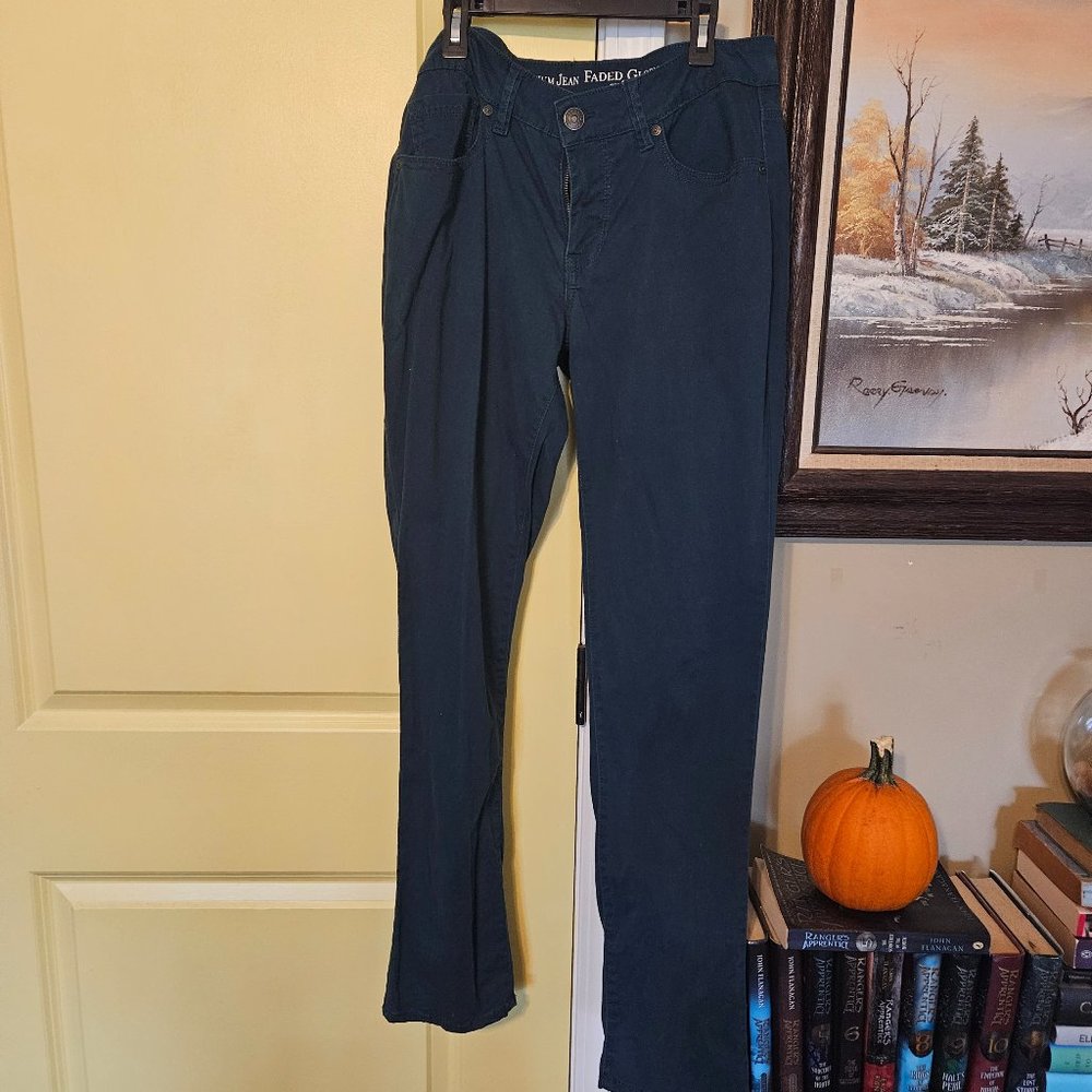 Teal Faded Glory Pants